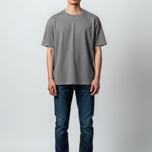 Vintage MBX Men's Gray Casual Jersey